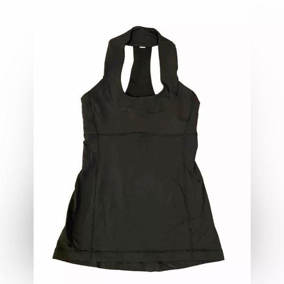 Lululemon Racer Back Tank Top - XS/S - Black Gym Yoga Activewear Slimming Cute​ - Picture 1 of 5